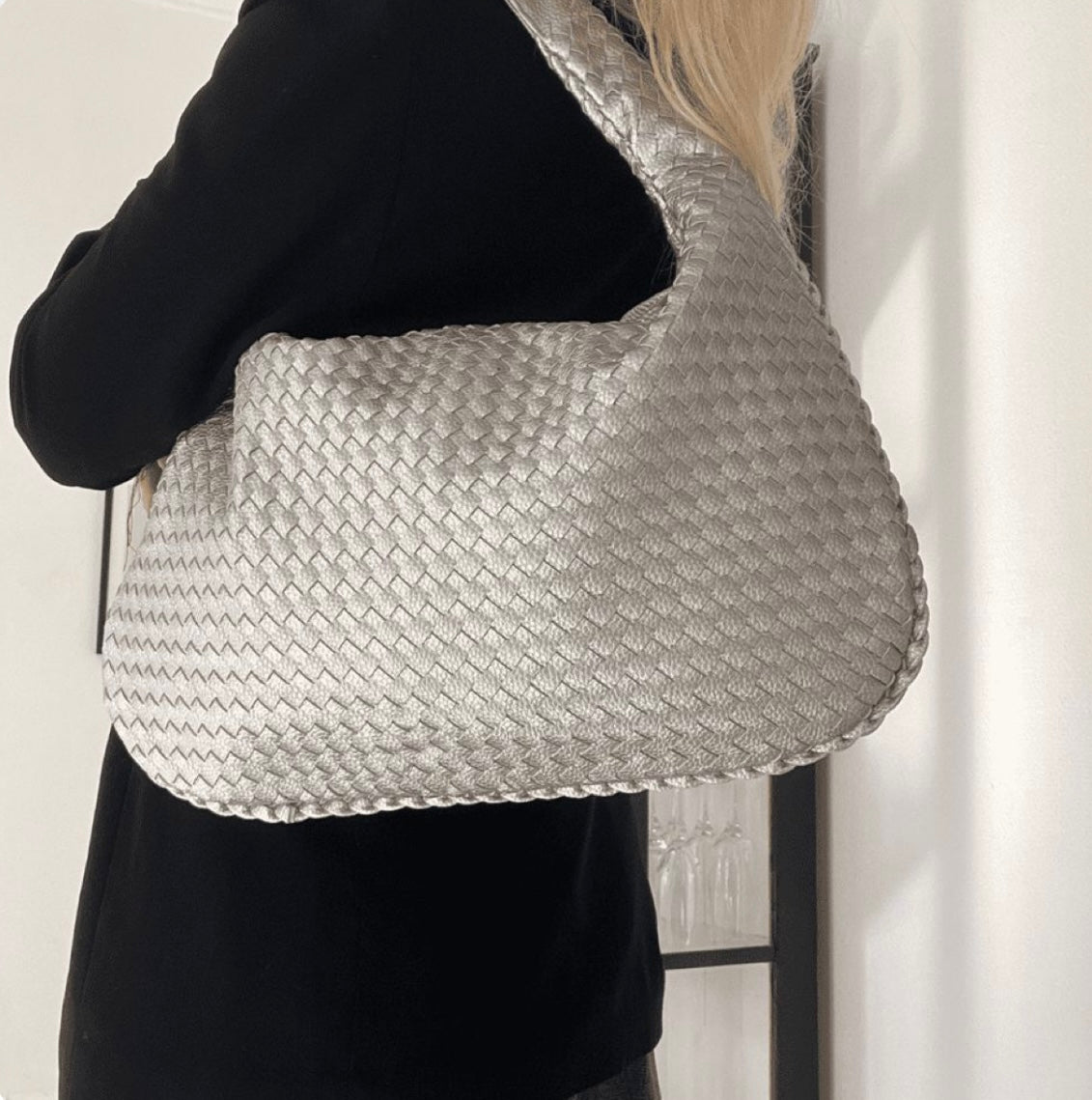 SAC HOBO ARGENT