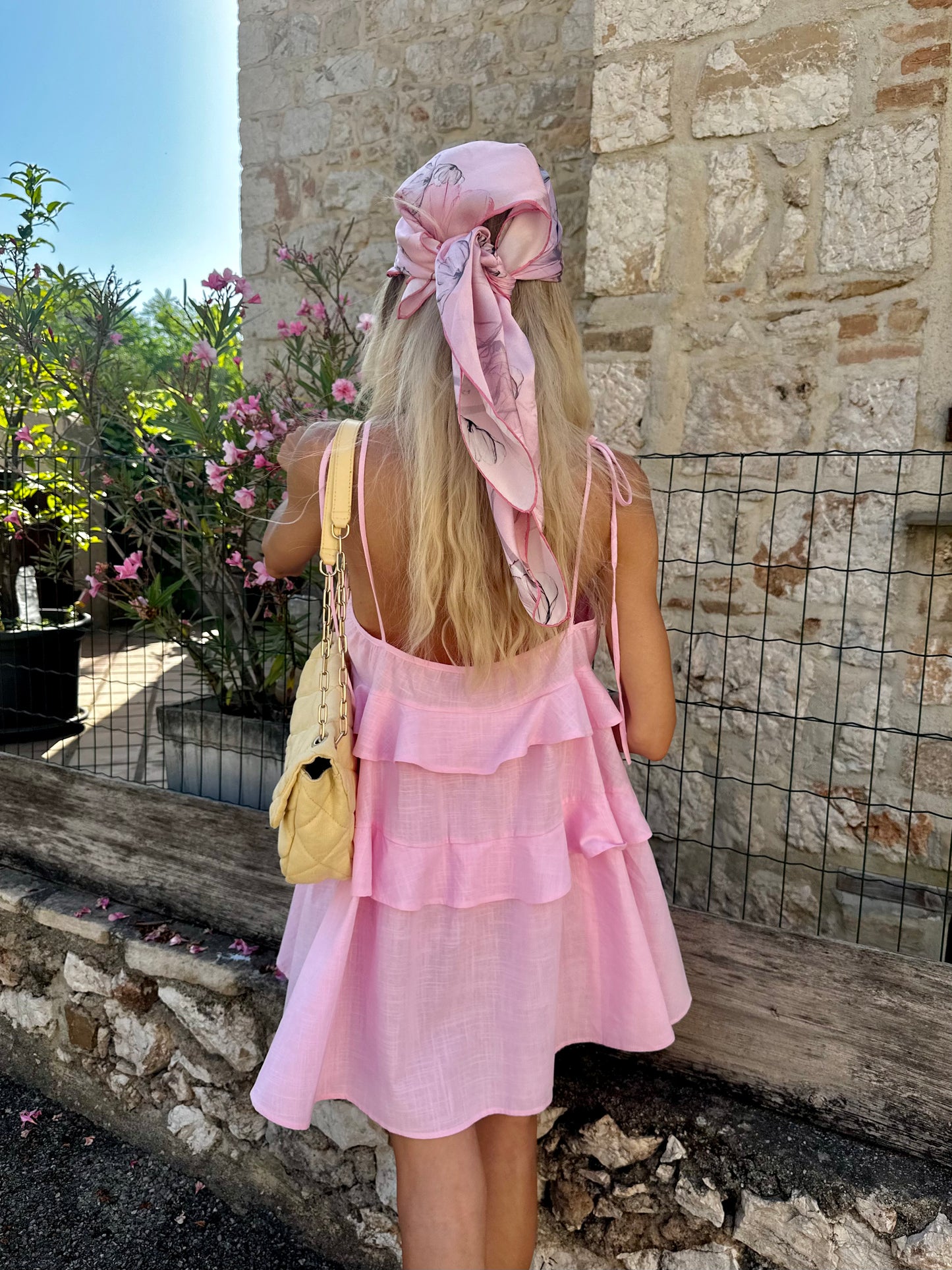 ROBE BABY DOLL PINK